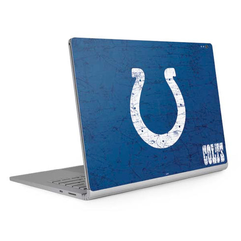 NFL Indianapolis Colts Distressed Surface Book 2 15in Skin