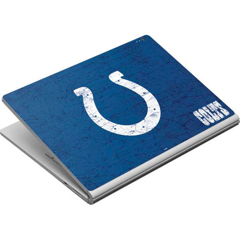 NFL Indianapolis Colts Distressed Surface Book Skin