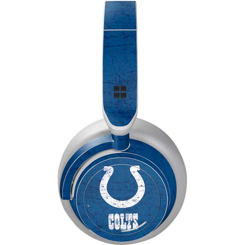 NFL Indianapolis Colts Distressed Surface Headphones Skin