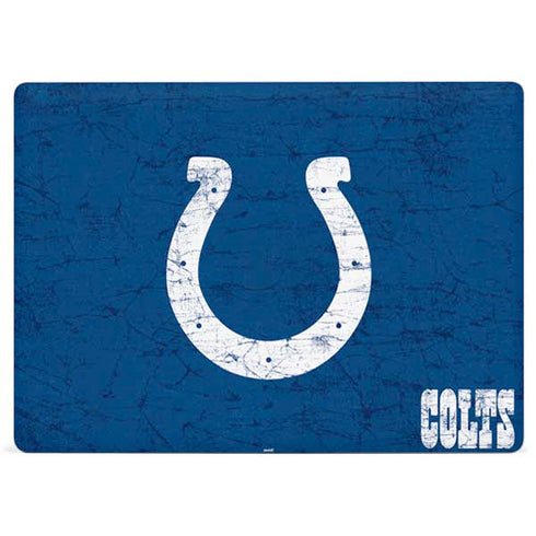 NFL Indianapolis Colts Distressed Surface Laptop 2 Skin