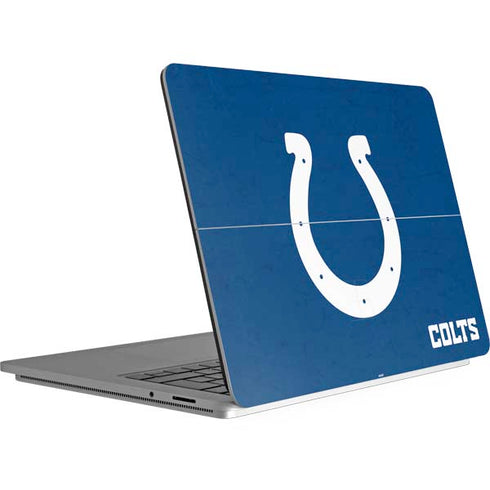 NFL Indianapolis Colts Distressed Surface Laptop Studio Skin