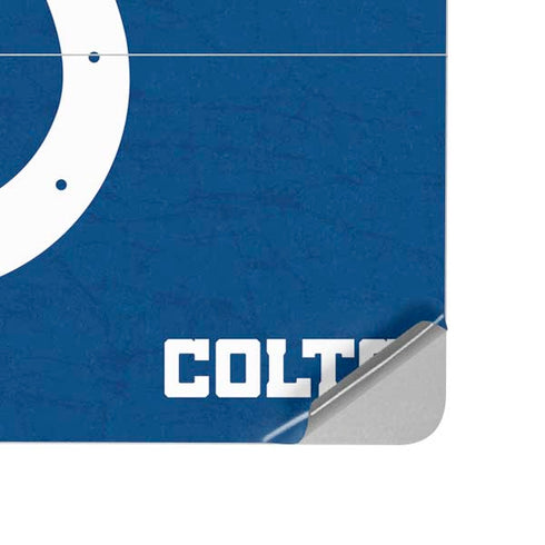 NFL Indianapolis Colts Distressed Surface Laptop Studio Skin
