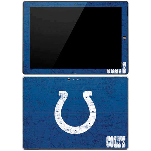 NFL Indianapolis Colts Distressed Surface Pro 3 Skin