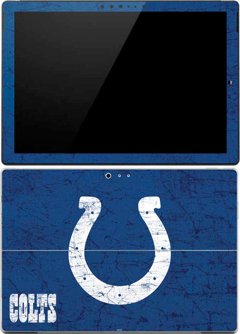 NFL Indianapolis Colts Distressed Surface Pro 4 Skin