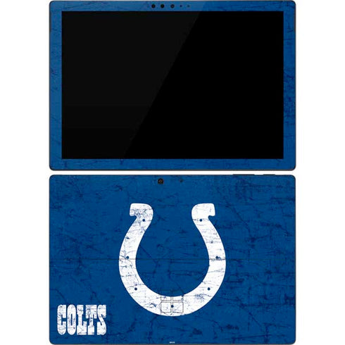 NFL Indianapolis Colts Distressed Surface Pro 7 Skin