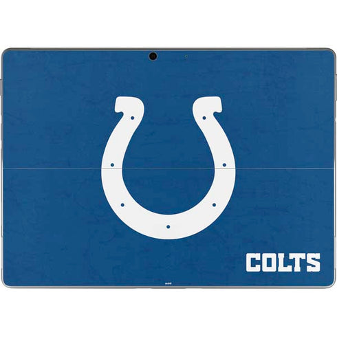 NFL Indianapolis Colts Distressed Surface Pro 8 Skin