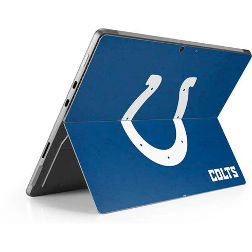 NFL Indianapolis Colts Distressed Surface Pro 8 Skin