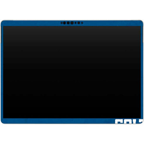 NFL Indianapolis Colts Distressed Surface Pro 9 Skin