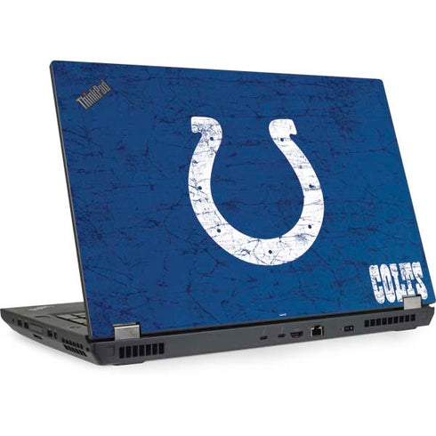 NFL Indianapolis Colts Distressed Lenovo ThinkPad Skin