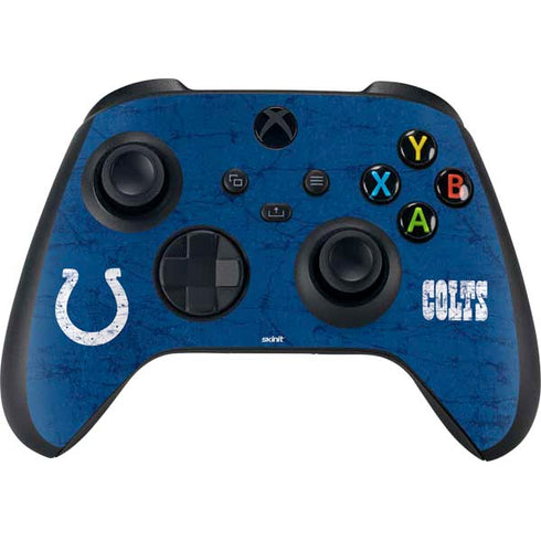 NFL Indianapolis Colts Distressed Xbox Series X Controller Skin