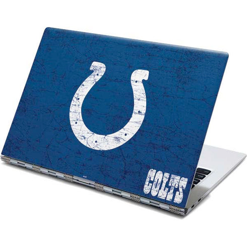 NFL Indianapolis Colts Distressed Yoga 910 2-in-1 14in Touch-Screen Skin