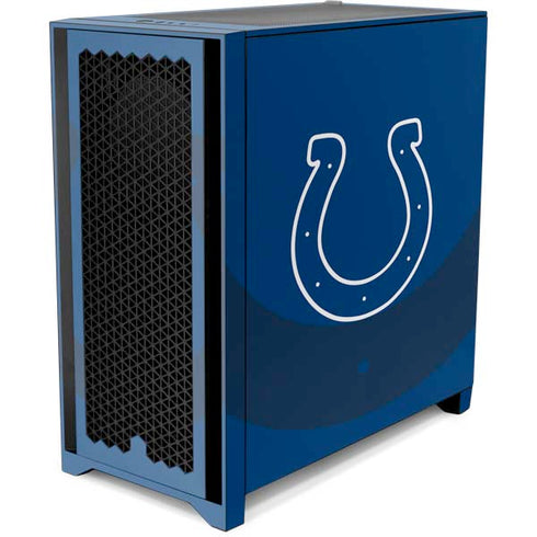 NFL Indianapolis Colts Double Vision Corsair 4000D Tempered Glass Mid-Tower ATX Case Skin