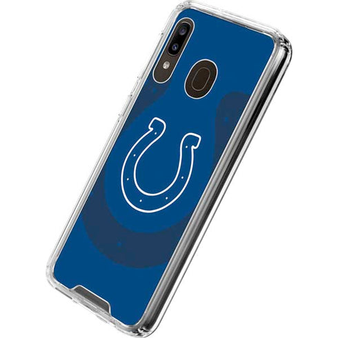 NFL Indianapolis Colts Double Vision Galaxy A30 Clear Case