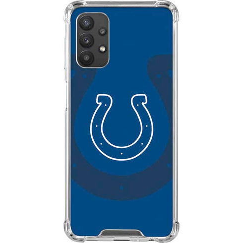 NFL Indianapolis Colts Double Vision Galaxy A32 5G Clear Case