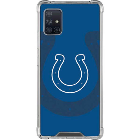 NFL Indianapolis Colts Double Vision Galaxy A51 5G Clear Case