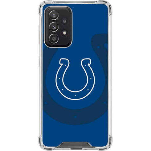 NFL Indianapolis Colts Double Vision Galaxy A52 5G Clear Case