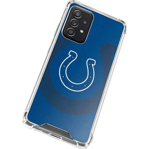 NFL Indianapolis Colts Double Vision Galaxy A52 5G Clear Case