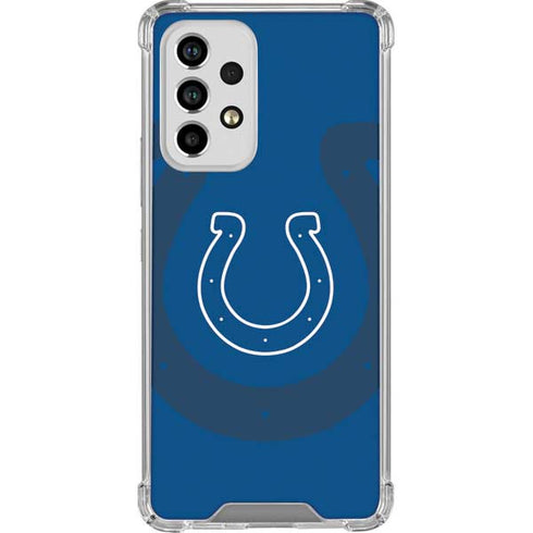 NFL Indianapolis Colts Double Vision Galaxy A53 5G Clear Case
