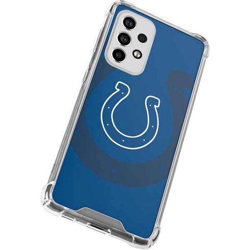 NFL Indianapolis Colts Double Vision Galaxy A53 5G Clear Case