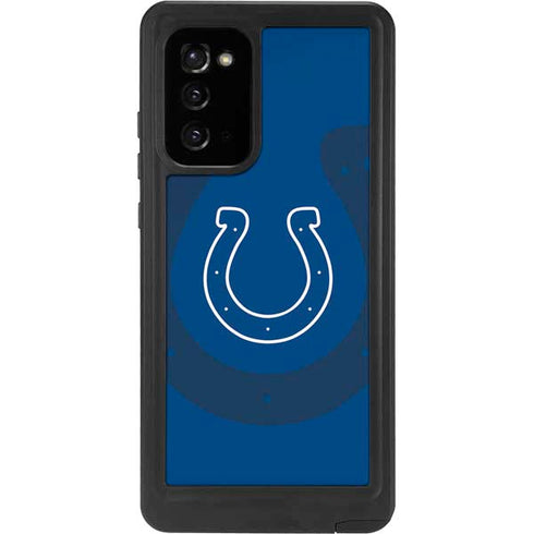 NFL Indianapolis Colts Double Vision Galaxy Note20 5G Waterproof Case