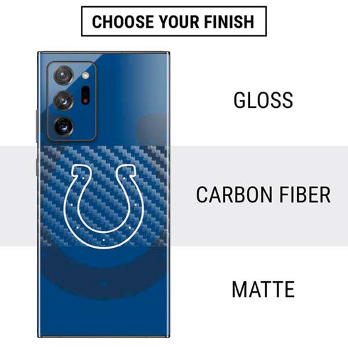 NFL Indianapolis Colts Double Vision Galaxy Note20 Ultra 5G Skin