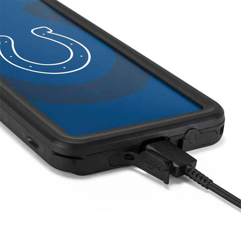 NFL Indianapolis Colts Double Vision Galaxy S20 Waterproof Case