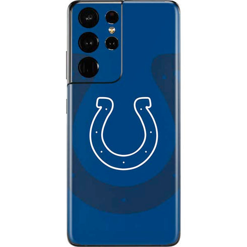 NFL Indianapolis Colts Double Vision Galaxy S21 Ultra 5G Skin