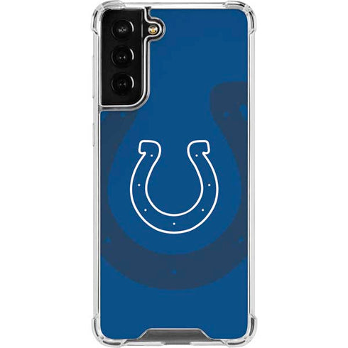 NFL Indianapolis Colts Double Vision Galaxy S22 Plus Clear Case