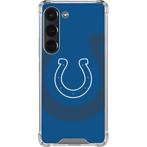 NFL Indianapolis Colts Double Vision Galaxy S23 Clear Case