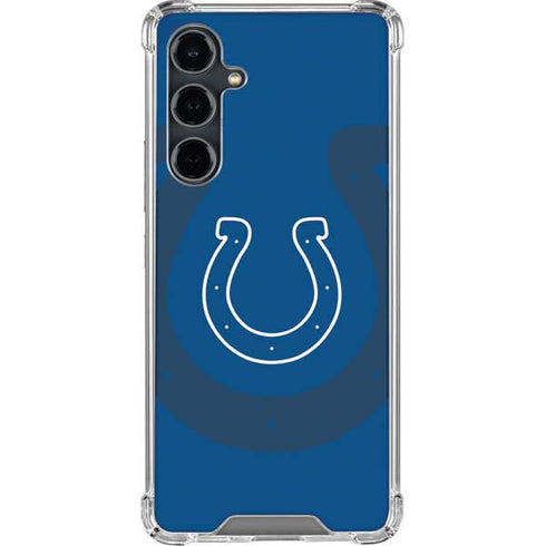NFL Indianapolis Colts Double Vision Galaxy S23 FE Clear Case