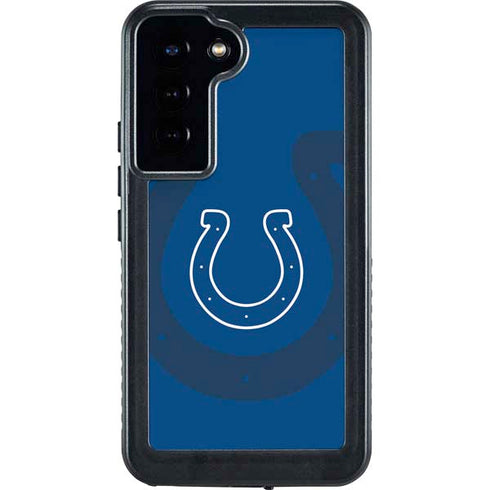 NFL Indianapolis Colts Double Vision Galaxy S23 Plus Waterproof Case