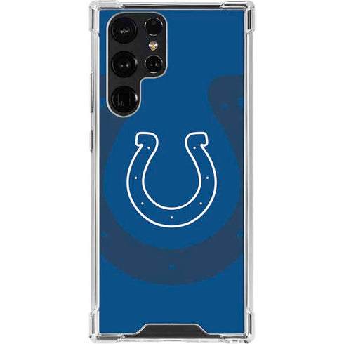 NFL Indianapolis Colts Double Vision Galaxy S24 Ultra Clear Case