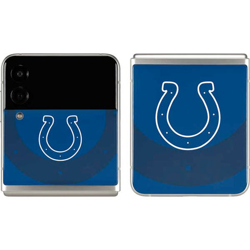 NFL Indianapolis Colts Double Vision Galaxy Z Flip3 5G Skin
