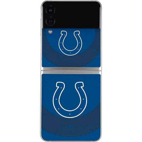 NFL Indianapolis Colts Double Vision Galaxy Z Flip4 5G Skin