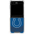 NFL Indianapolis Colts Double Vision Galaxy Z Flip5 5G Clear Case