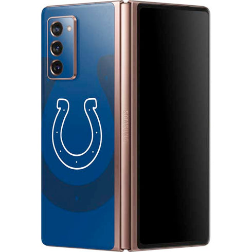 NFL Indianapolis Colts Double Vision Galaxy Z Fold2 5G Skin