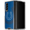 NFL Indianapolis Colts Double Vision Galaxy Z Fold4 5G Clear Case