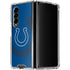NFL Indianapolis Colts Double Vision Galaxy Z Fold4 5G Clear Case