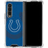 NFL Indianapolis Colts Double Vision Galaxy Z Fold4 5G Clear Case