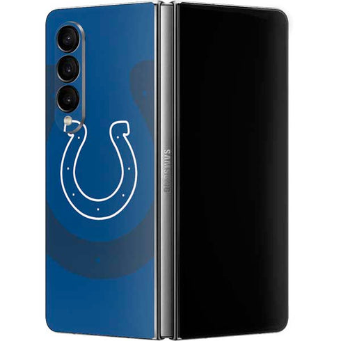 NFL Indianapolis Colts Double Vision Galaxy Z Fold4 5G Skin