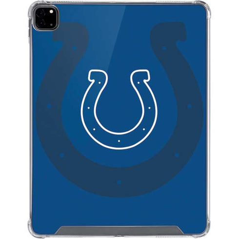 NFL Indianapolis Colts Double Vision iPad Pro 12.9in (2020) Clear Case