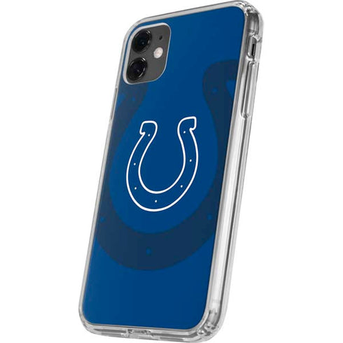 NFL Indianapolis Colts Double Vision iPhone 11 Clear Case