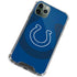 NFL Indianapolis Colts Double Vision iPhone 11 Pro Max Clear Case