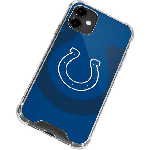 NFL Indianapolis Colts Double Vision iPhone 12 Clear Case