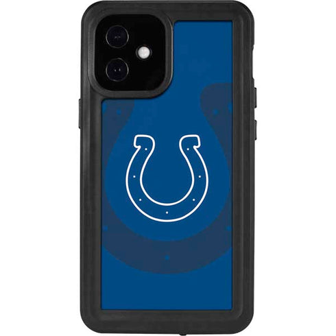 NFL Indianapolis Colts Double Vision iPhone 12 Mini Waterproof Case