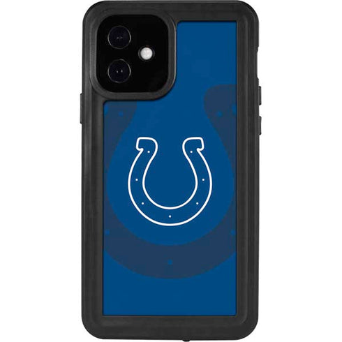 NFL Indianapolis Colts Double Vision iPhone 12 Waterproof Case