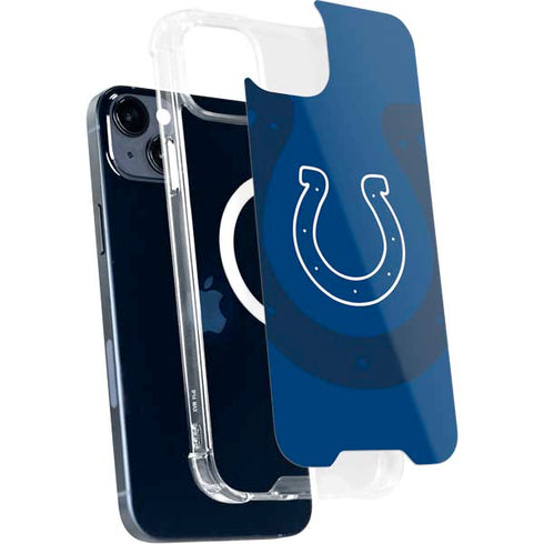 NFL Indianapolis Colts Double Vision iPhone 15 Plus MagSafe Case