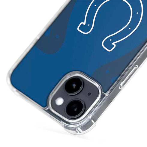 NFL Indianapolis Colts Double Vision iPhone 15 Plus MagSafe Case