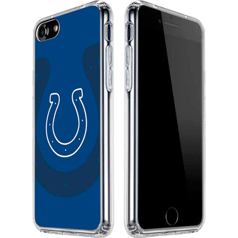 NFL Indianapolis Colts Double Vision iPhone SE (2nd & 3rd Gen) Clear Case