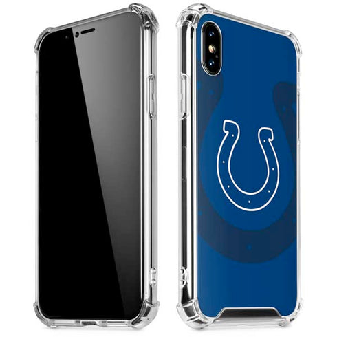 NFL Indianapolis Colts Double Vision iPhone X/XS Clear Case